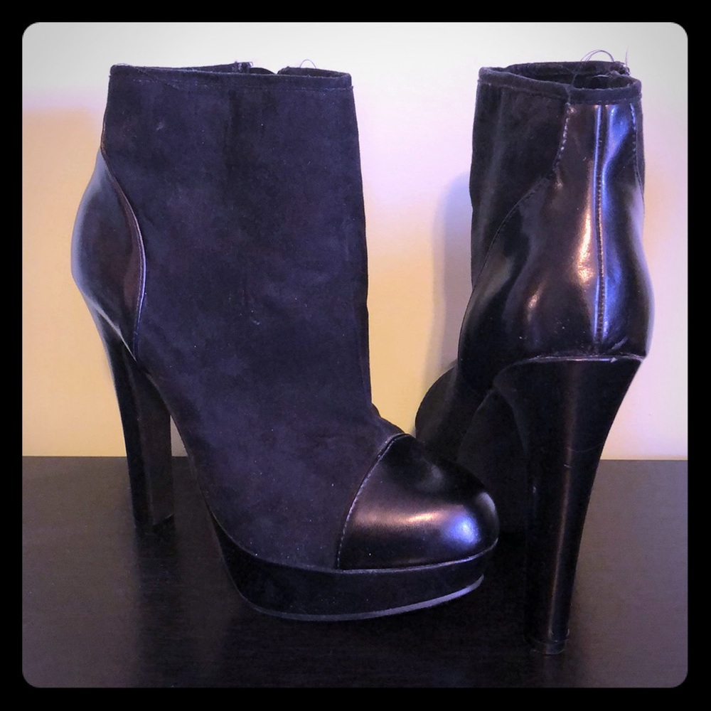 Black booties